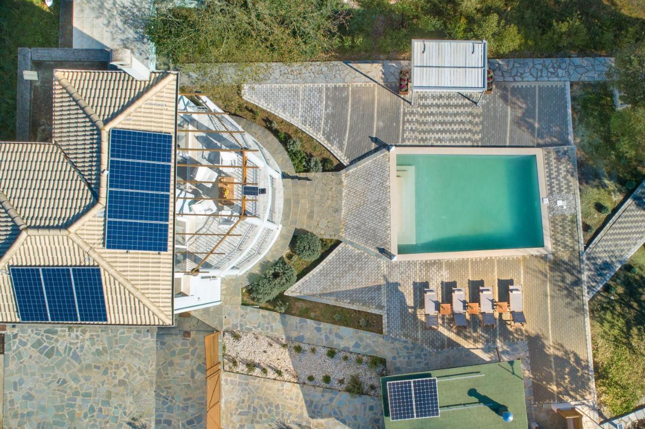 Villa Serenity - Off Grid Villa Pouládes Dış mekan fotoğraf