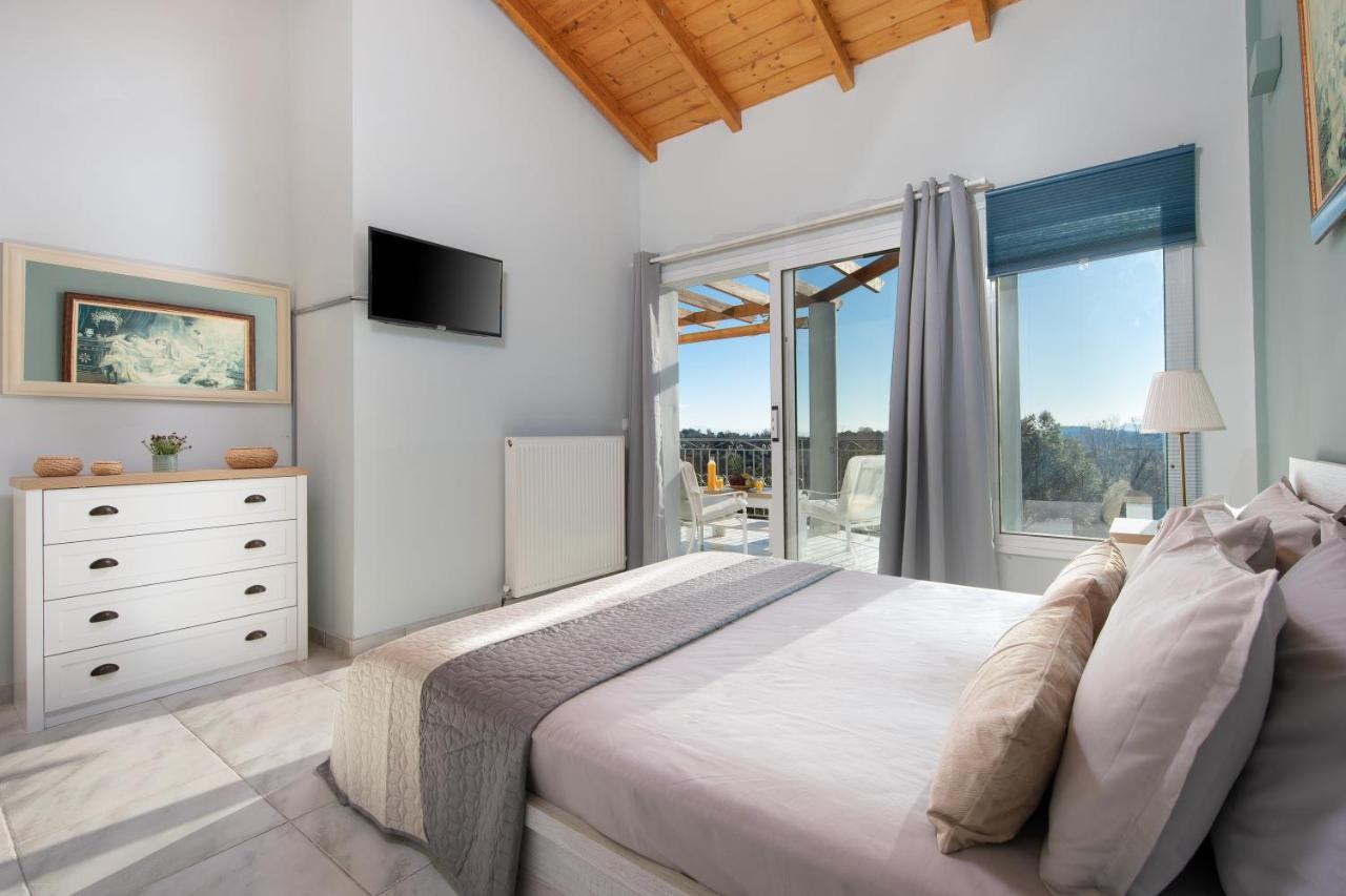 Villa Serenity - Off Grid Villa Pouládes Dış mekan fotoğraf