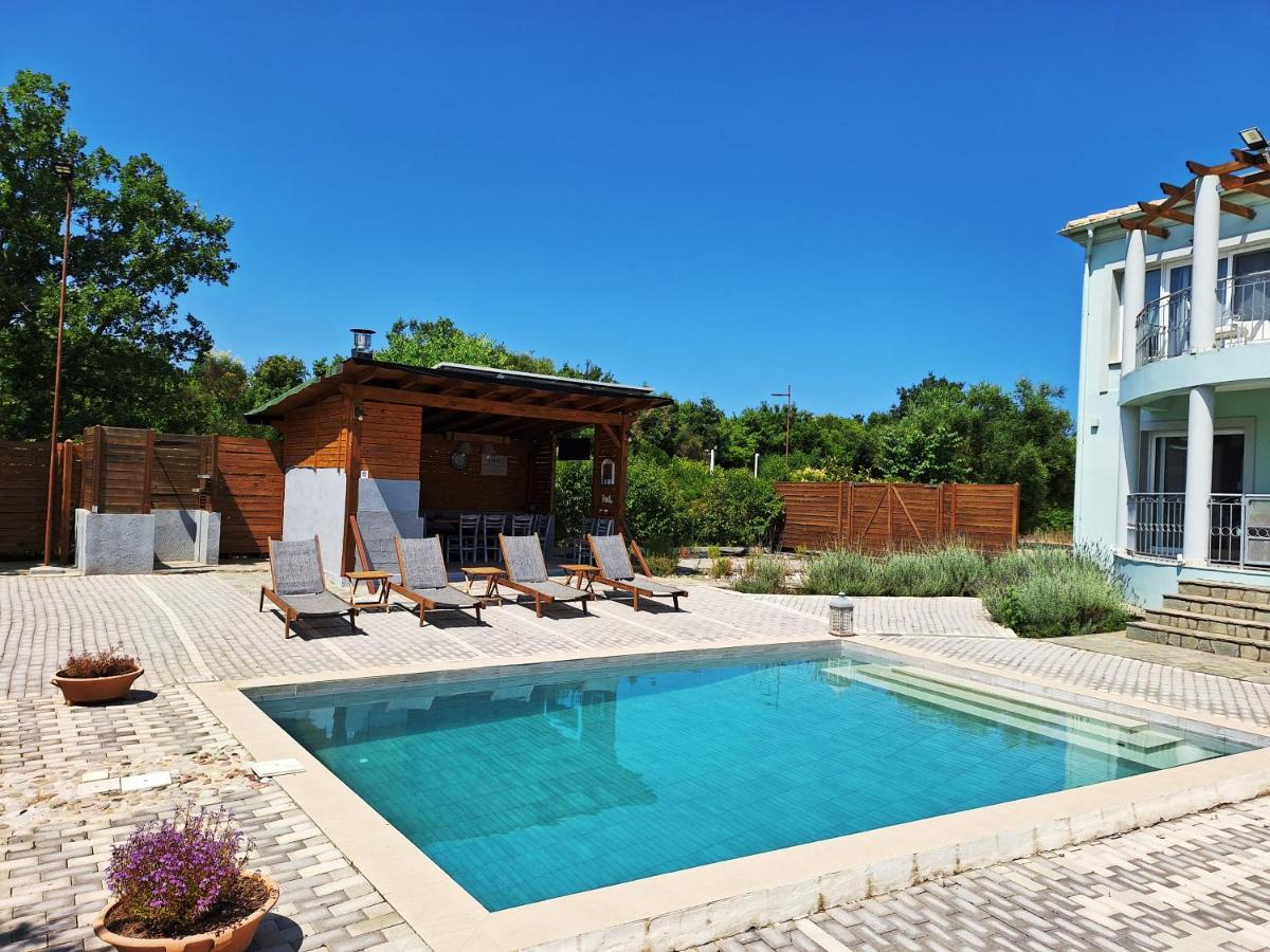 Villa Serenity - Off Grid Villa Pouládes Dış mekan fotoğraf
