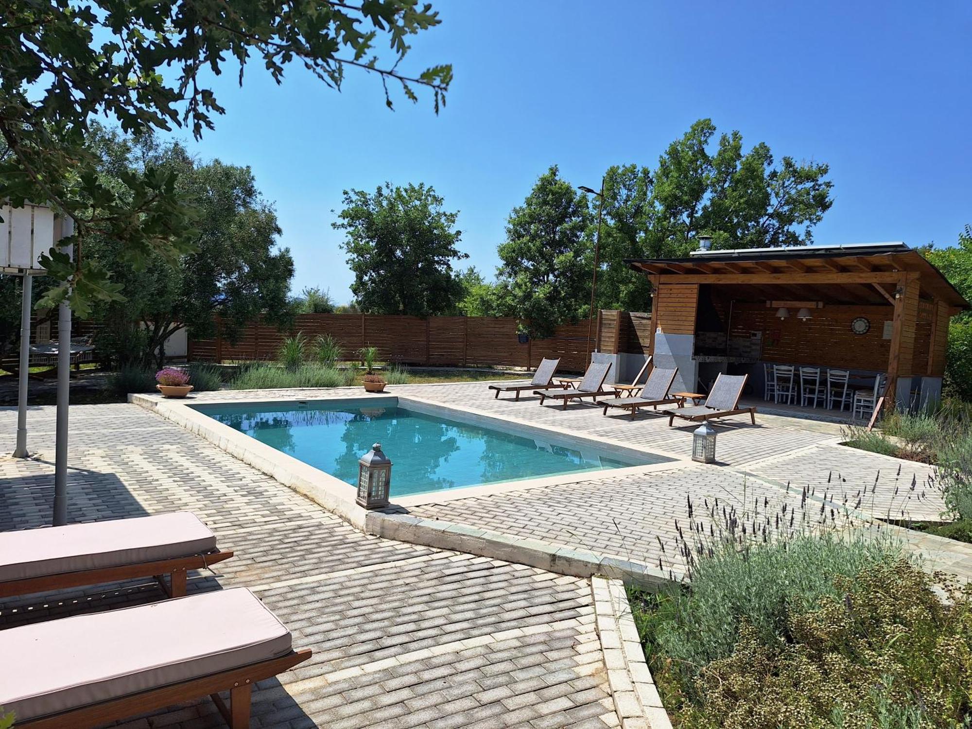 Villa Serenity - Off Grid Villa Pouládes Dış mekan fotoğraf